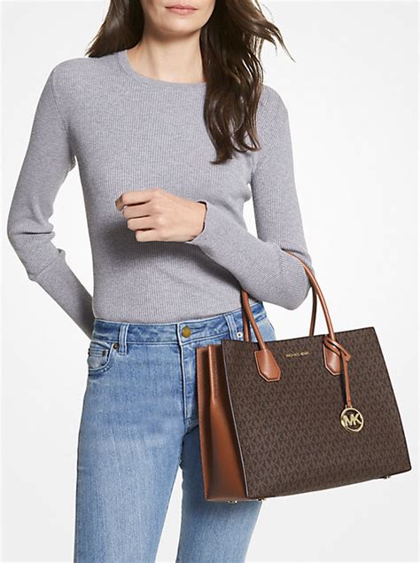 michael michael kors mercer extra large pocket tote|mercer large snakeskin tote bag.